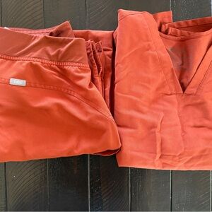 Figs Burnt Orange Medical Uniform